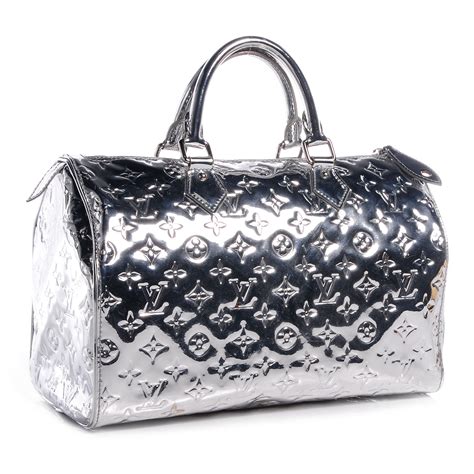 silver lv bag